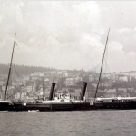Brod Izedin na kom su boravili knjaz Nikola i crnogorska delegacija pri prvoj posjeti Carigradu – Arhiva Istanbul univerziteta (İstanbul Üniversitesi’nin Arşivi)